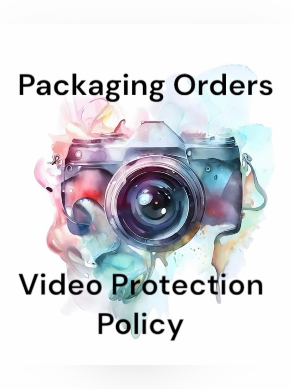 Thanks For Shopping With Me! Photography and Video Policy.
